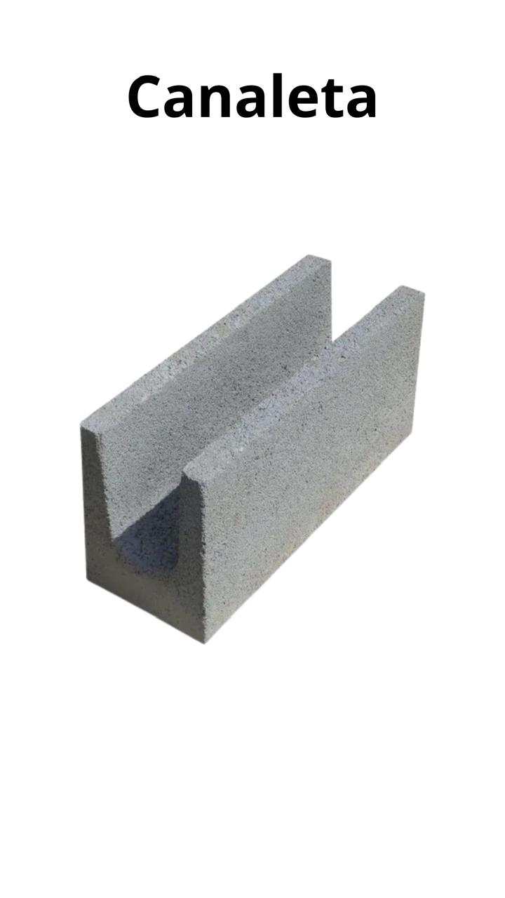 Canaleta de Concreto 15cm – 14x19x39